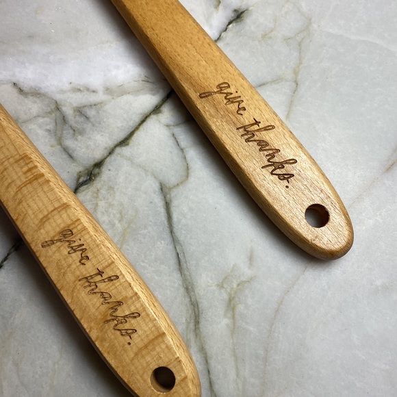 Happy Harvest Fall baking 6 fall metal cookie cutters 2 rubber Spatulas New - Picture 6 of 6